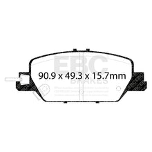Load image into Gallery viewer, EBC 2017+ Honda CR-V 1.5L Turbo Greenstuff Rear Brake Pads