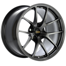 BBS RI-A 18x8.5 5x112 ET38 Diamond Black Wheel -82mm PFS Required