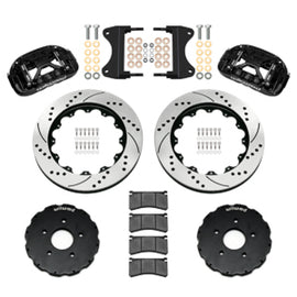 Wilwood 14-19 Chevrolet Corvette C7 Forged XRS6R Front BBK - 14.00 Rotor SRP - Black