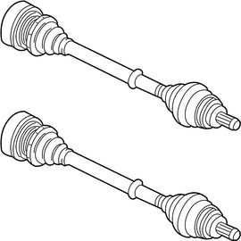 Aftermarket VW/Audi Front Axle Kit - VW Mk5, Mk6, B6, 5N, Audi 8P, 8J