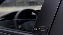 Genuine VW Mk8.5 Golf R Black Edition B Pillar Emblem Kit