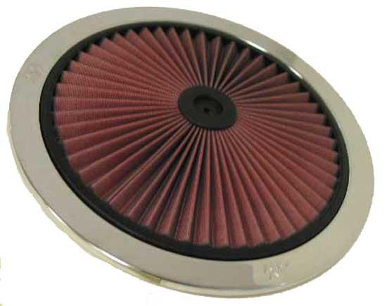 K&N X-Stream Flow Control 4Bl Holley No Choke 14X4