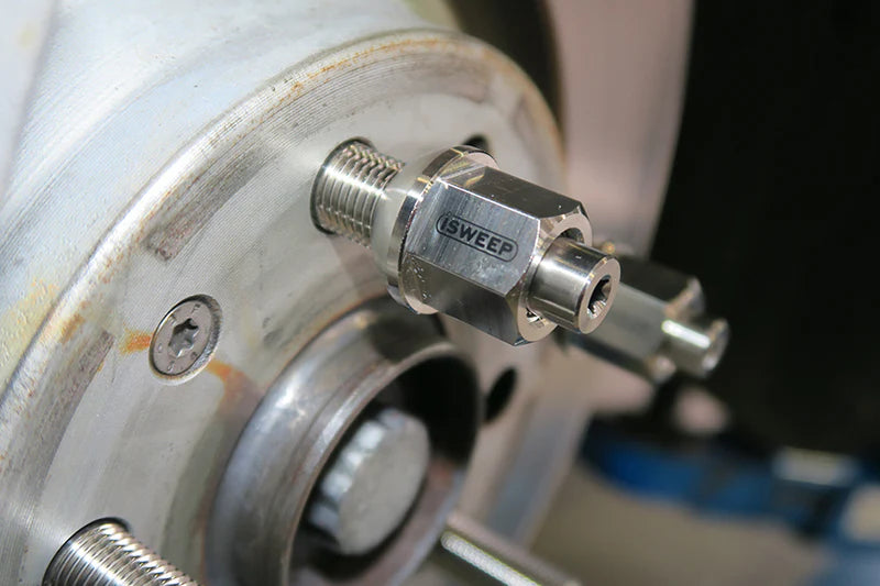 iSWEEP Titanium Wheel Stud Conversion - M14x1.5 19mm Hex Head Ball Seat
