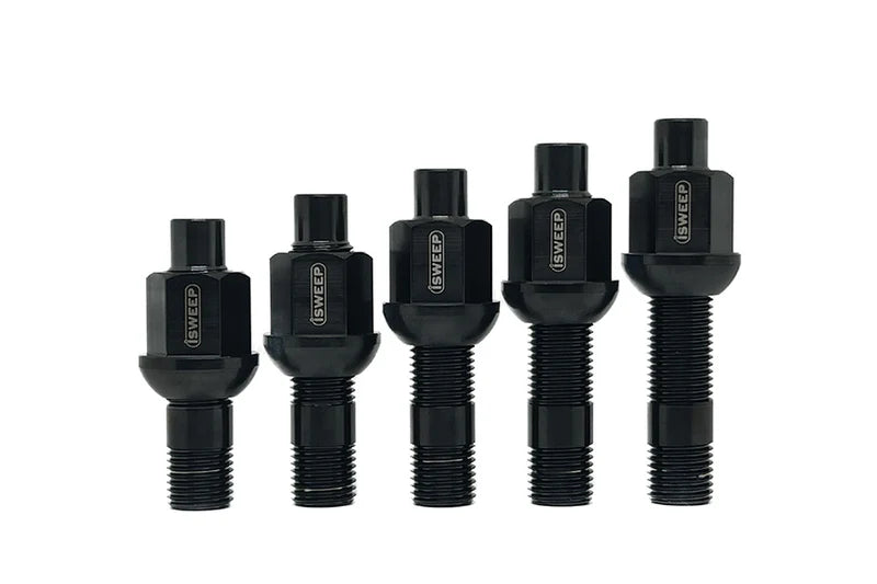 iSWEEP Titanium Wheel Stud Conversion - M14x1.5 19mm Hex Head Ball Seat