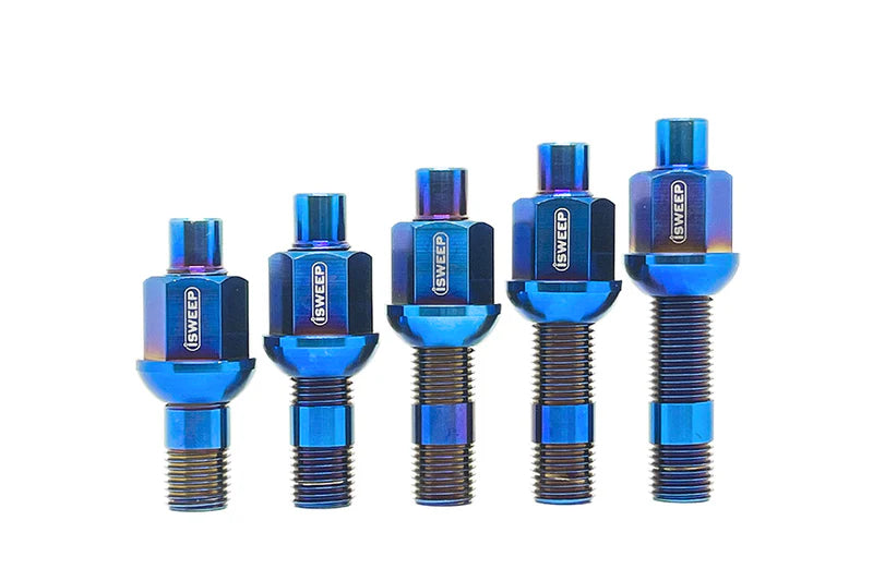 iSWEEP Titanium Wheel Stud Conversion - M14x1.5 19mm Hex Head Ball Seat