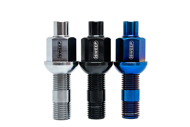 iSWEEP Titanium Wheel Stud Conversion - M14x1.5 19mm Hex Head Ball Seat