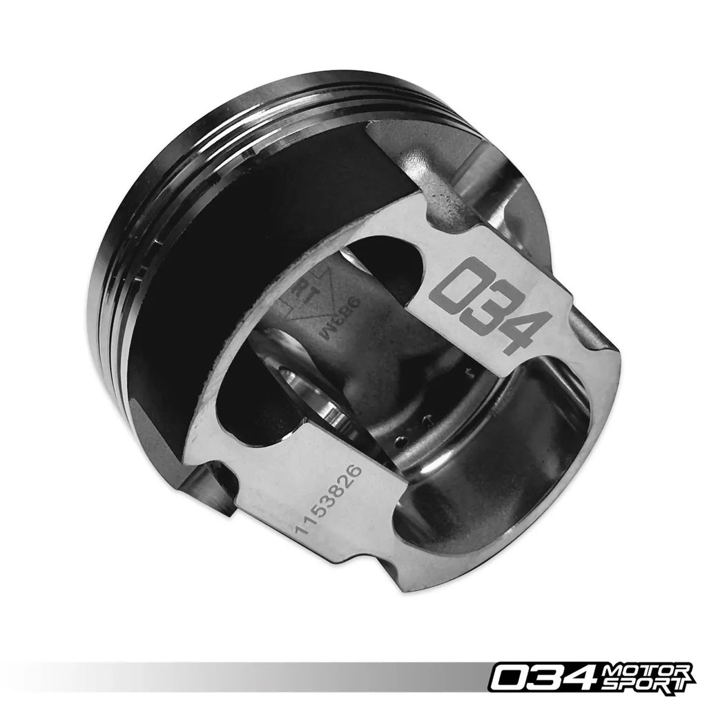 034Motorsport JE Forged Piston Upgrades for Audi EA839 3.0T Turbocharged Engines