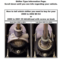 Load image into Gallery viewer, JHM Solid Short Throw Shifter 1999.5-2001, B5 A4, Passat, Late