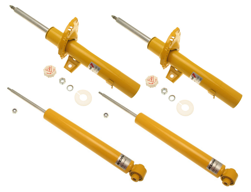 Koni Sport (Yellow) Strut/Shock Kit - VW Mk7/Mk7.5 Golf R, GTI, Golf, Sportwagen, Jetta, GLI, Audi 8V A3, S3