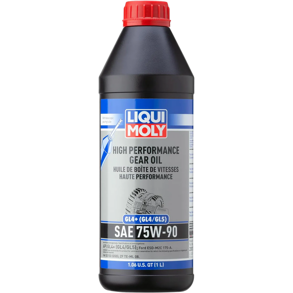 LIQUI MOLY 1L High Performance Gear Oil (GL4+) SAE 75W90