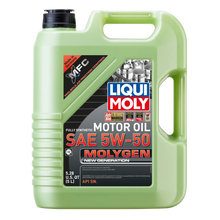 Load image into Gallery viewer, LIQUI MOLY 5L Molygen New Generation Motor Oil SAE 5W50