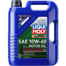 Load image into Gallery viewer, LIQUI MOLY 5L Synthoil Race Tech GT1 Motor Oil SAE 10W60