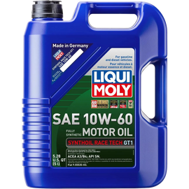 LIQUI MOLY 5L Synthoil Race Tech GT1 Motor Oil SAE 10W60