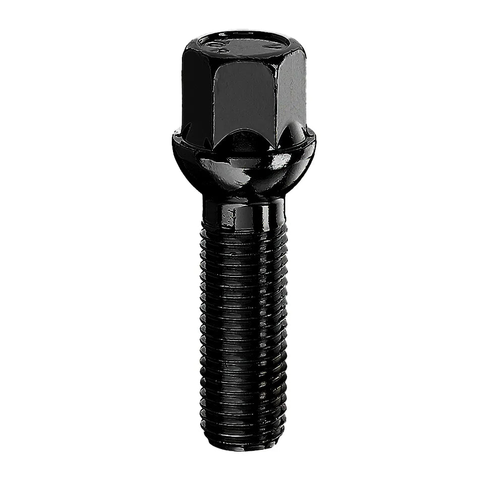 Lug-Bolt - M14 Ball Seat - 40mm Thread - Black Zinc