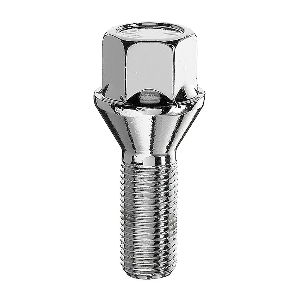 thumbnail image 2 of 16x Wheel Bolts – M14x1.5, Radius Seat, 35mm Thread, 17mm Hex, By Bimecc (Italy) 2 of 4