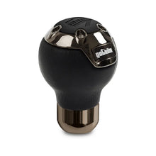 Load image into Gallery viewer, NEW (OPEN BOX ) MOMO GOTHAM BLACK LEATHER   MANUAL UNIVERSAL SHIFT KNOB
