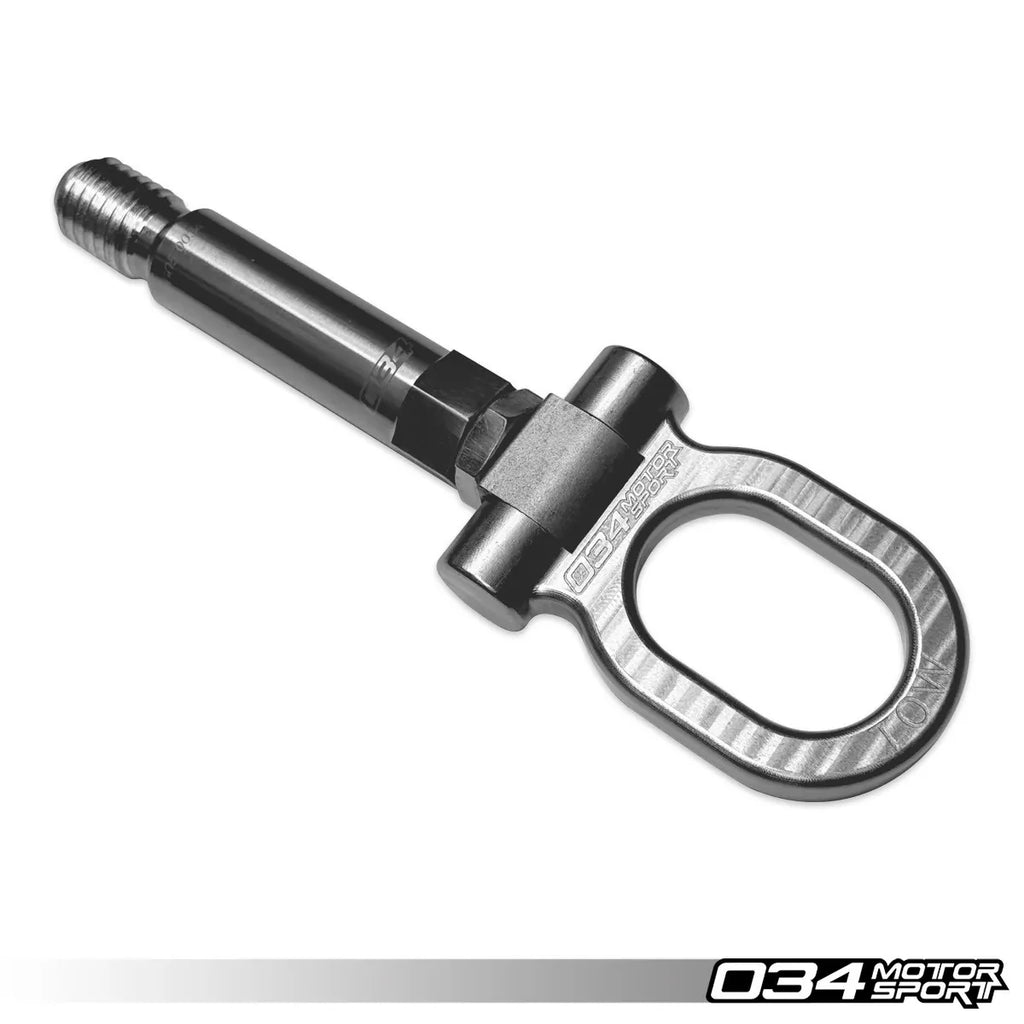 034Motorsport Stainless Steel Tow Hook for Large Chassis Audi and Porsche