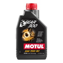 Load image into Gallery viewer, Motul Gear 300 75W90 Synthetic Gear Oil 1L - Audi 8HP65A/AL552-8Q Transfer Case/Center Differential Fluid
