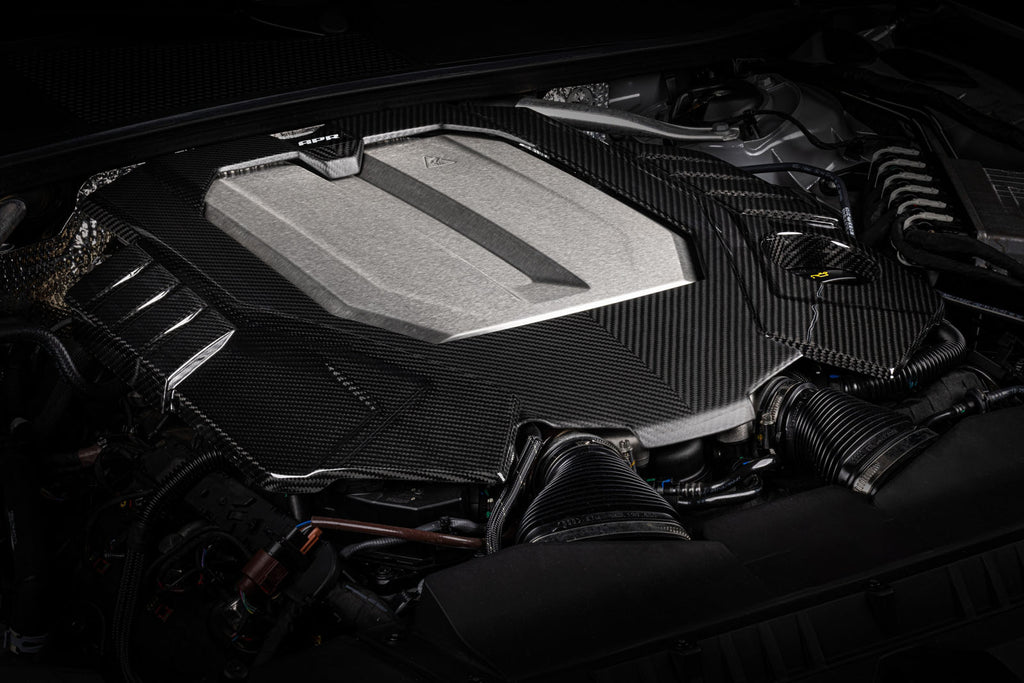 APR ENGINE COVER - AUDI 4.0T EA825 C8 RS6/RS7 - CARBON FIBER