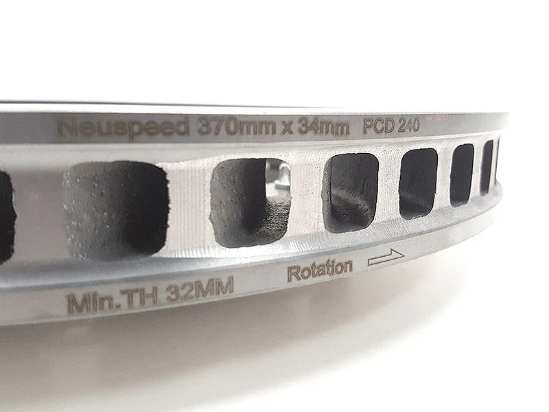 NEUSPEED 6-Piston Big Brake Kit V3 - 370mm Front - MQBe Audi 8Y, VW Mk8