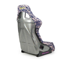 Load image into Gallery viewer, NRG FRP Bucket Seat PRISMA Digital Camo Edition Vegan Matl. w/ Phone Pkt. Silver Pearl Back - Medium