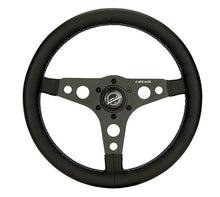 Load image into Gallery viewer, NRG 350mm Sport Steering Wheel w/ M3 Stitching and Non Deep Dish - Black