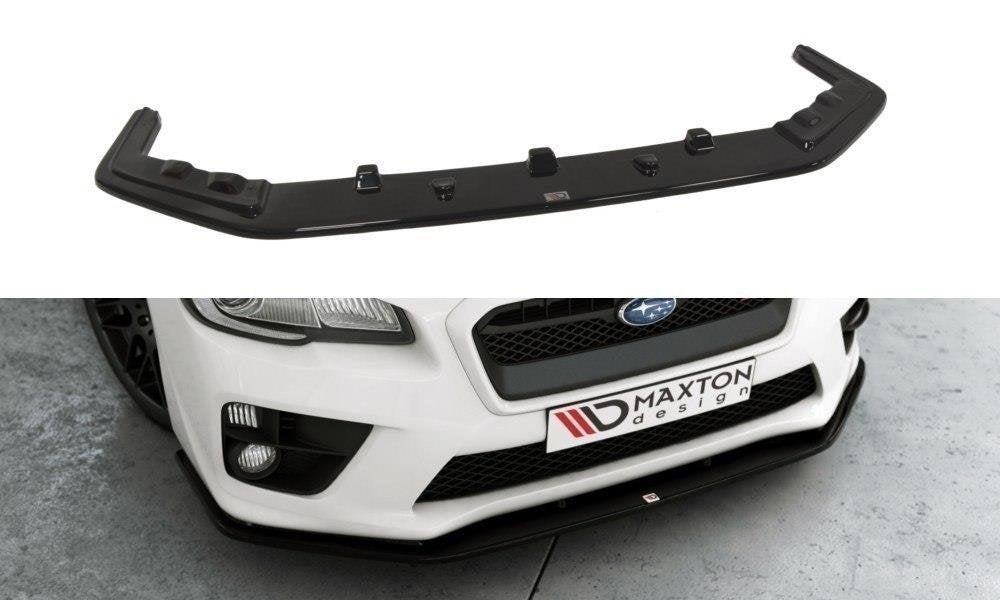 MAXTON DESIGN FRONT SPLITTER V.2 SUBARU WRX STI