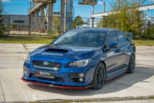 Load image into Gallery viewer, MAXTON DESIGN FRONT SPLITTER V.4 SUBARU WRX STI