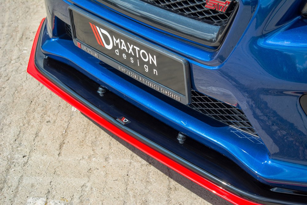 MAXTON DESIGN FRONT SPLITTER V.4 SUBARU WRX STI