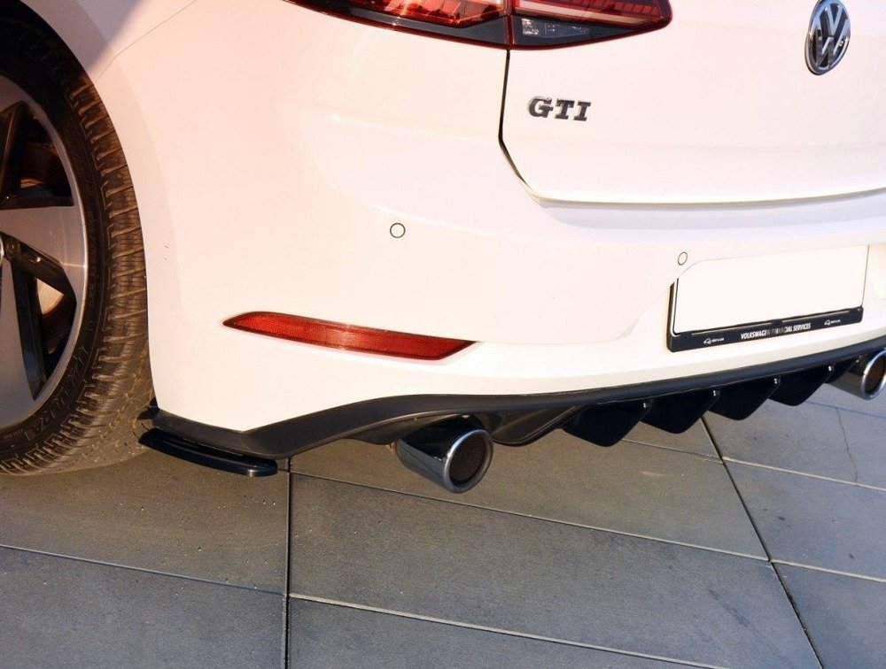 MAXTON DESIGN REAR SIDE SPLITTERS VW GOLF VII GTI FACELIFT