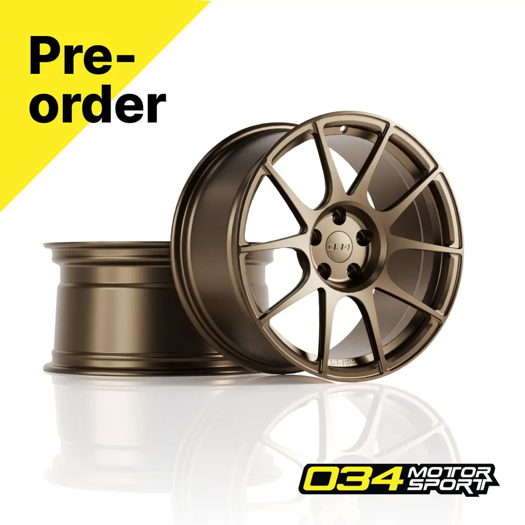 034Motorsport ZTF-R01 Forged Wheel, 18x9.3 ET42, 57.1/66.6mm Bore, Audi 8S TT/TTS/TTRS & 8V/8V.5 RS3