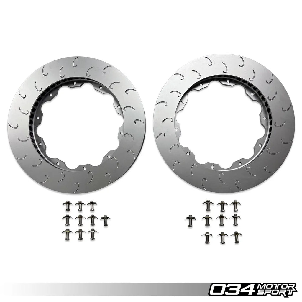 034Motorsport Replacement Front Rotor Ring Set, B9/B9.5 RS+ Big Brake Package