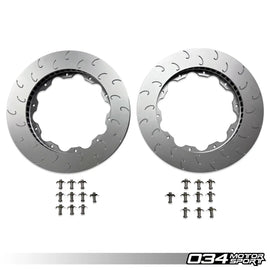 034Motorsport Replacement Front Rotor Ring Set, B9/B9.5 RS+ Big Brake Package