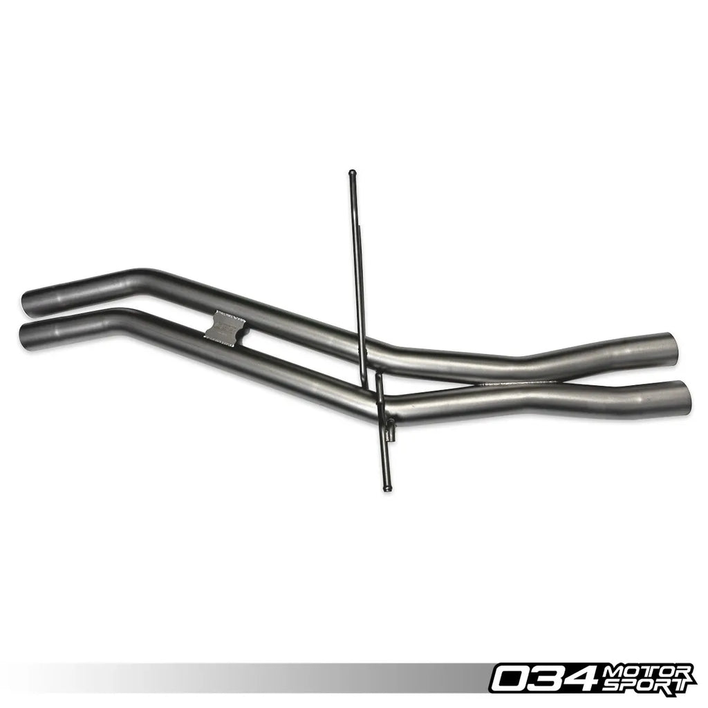 034Motorsport Res-X Resonator Delete and X-Pipe - B8/8.5 Audi Q5/SQ5