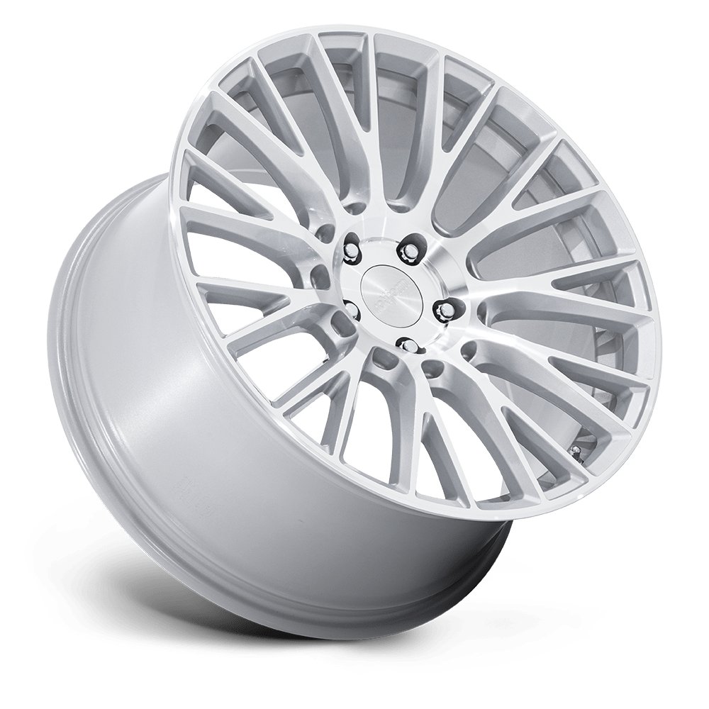 Rotiform LSE Wheel - Gloss Silver w/ Machined Face - 19x8.5" ET45 5x112