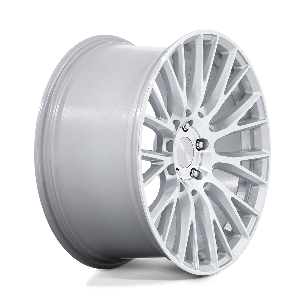 Rotiform LSE Wheel - Gloss Silver w/ Machined Face - 20x10" ET40 5x120