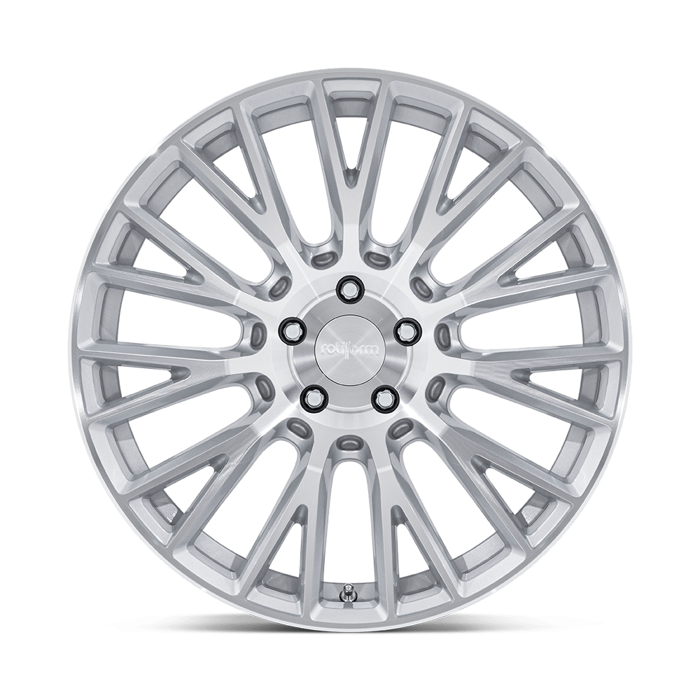 Rotiform LSE Wheel - Gloss Silver w/ Machined Face - 19x8.5" ET35 5x120