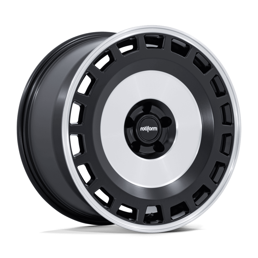 Rotiform ZBF Wheel - 18x8.5, 45mm Offset, 66.56mm CB, 5x112 - Matte Black/Machined Face