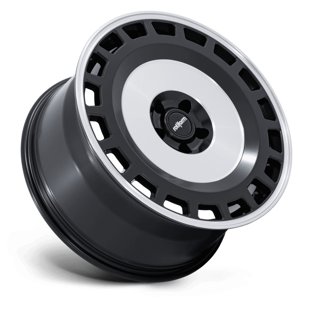 Rotiform ZBF Wheel - 18x8.5, 45mm Offset, 66.56mm CB, 5x112 - Matte Black/Machined Face