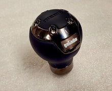 Load image into Gallery viewer, NEW (OPEN BOX ) MOMO GOTHAM BLACK LEATHER   MANUAL UNIVERSAL SHIFT KNOB