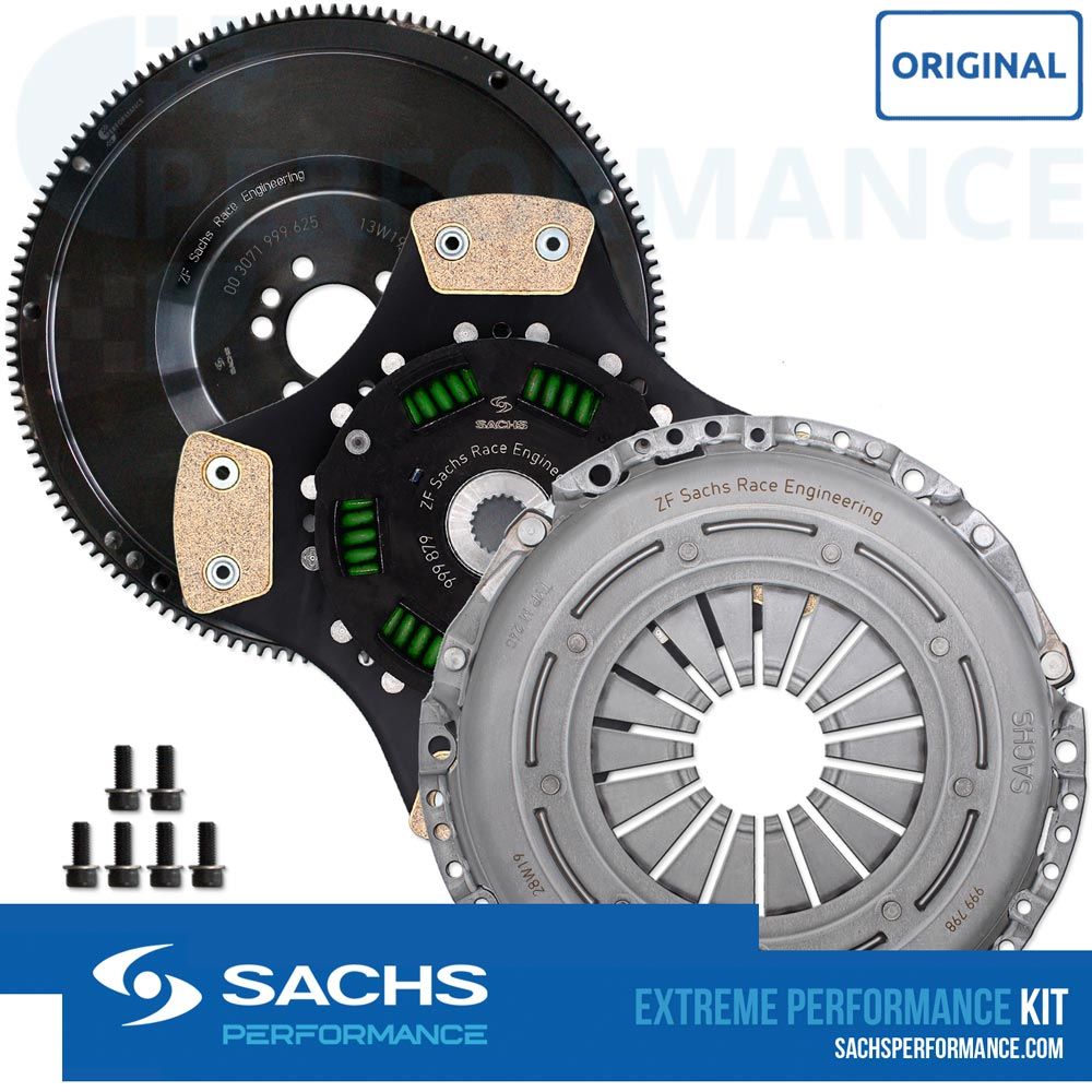 Sachs Performance Motorsports "Racing" Clutch & Single Mass Flywheel Kit - VW Mk5 / Mk6 / B6 Passat / Audi A3 8P / Mk2 TT 2.0T FSI