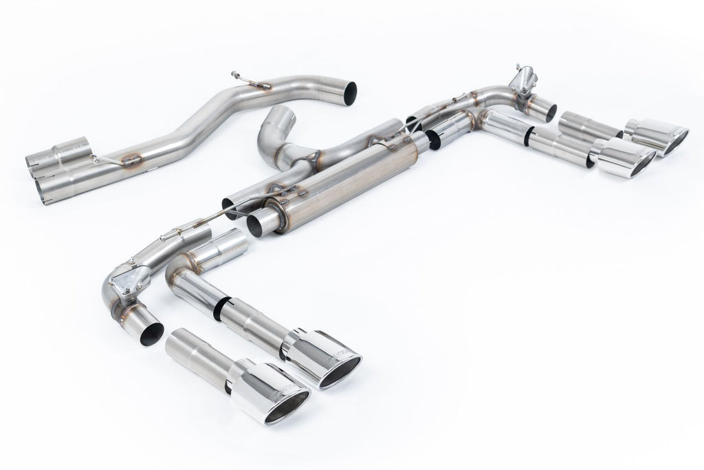 Milltek Sport Non-Resonated Catback Exhaust - Audi 8Y S3 2.0T