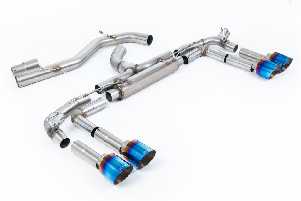 Milltek Sport Non-Resonated Catback Exhaust - Audi 8Y S3 2.0T