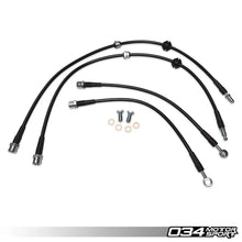 Load image into Gallery viewer, 034Motorsport Stainless Steel Braided Brake Line Kit, B10 Audi A5/S5