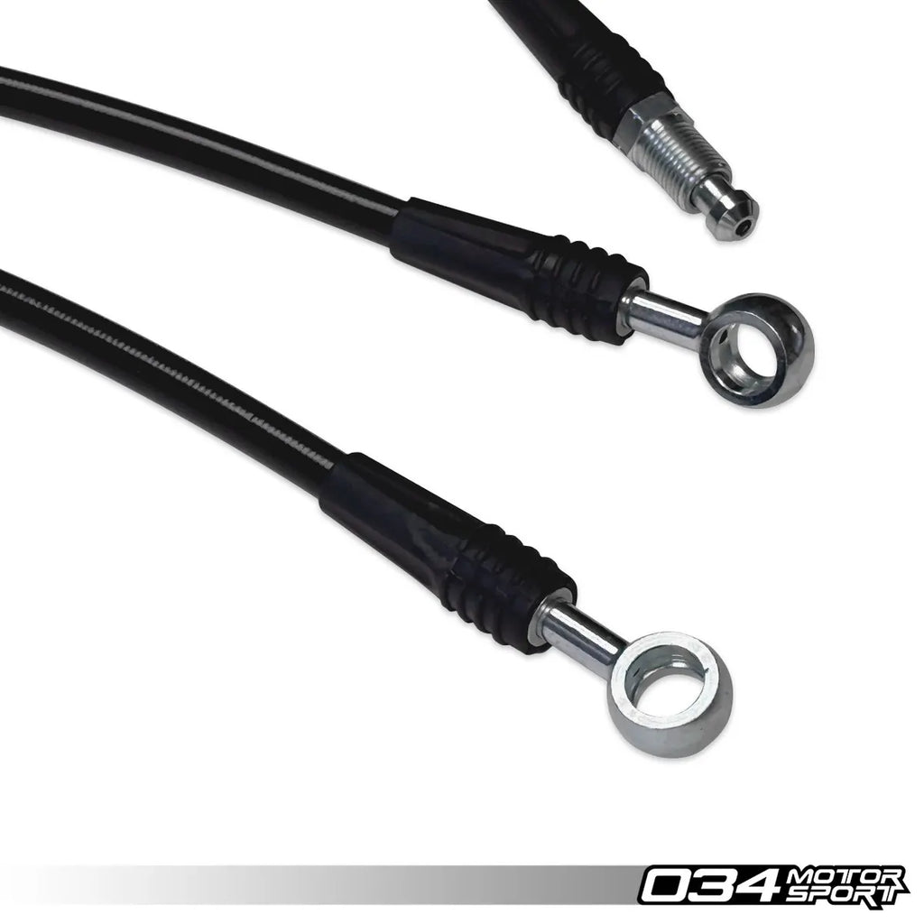 034Motorsport Stainless Steel Braided Brake Line Kit, B10 Audi A5/S5