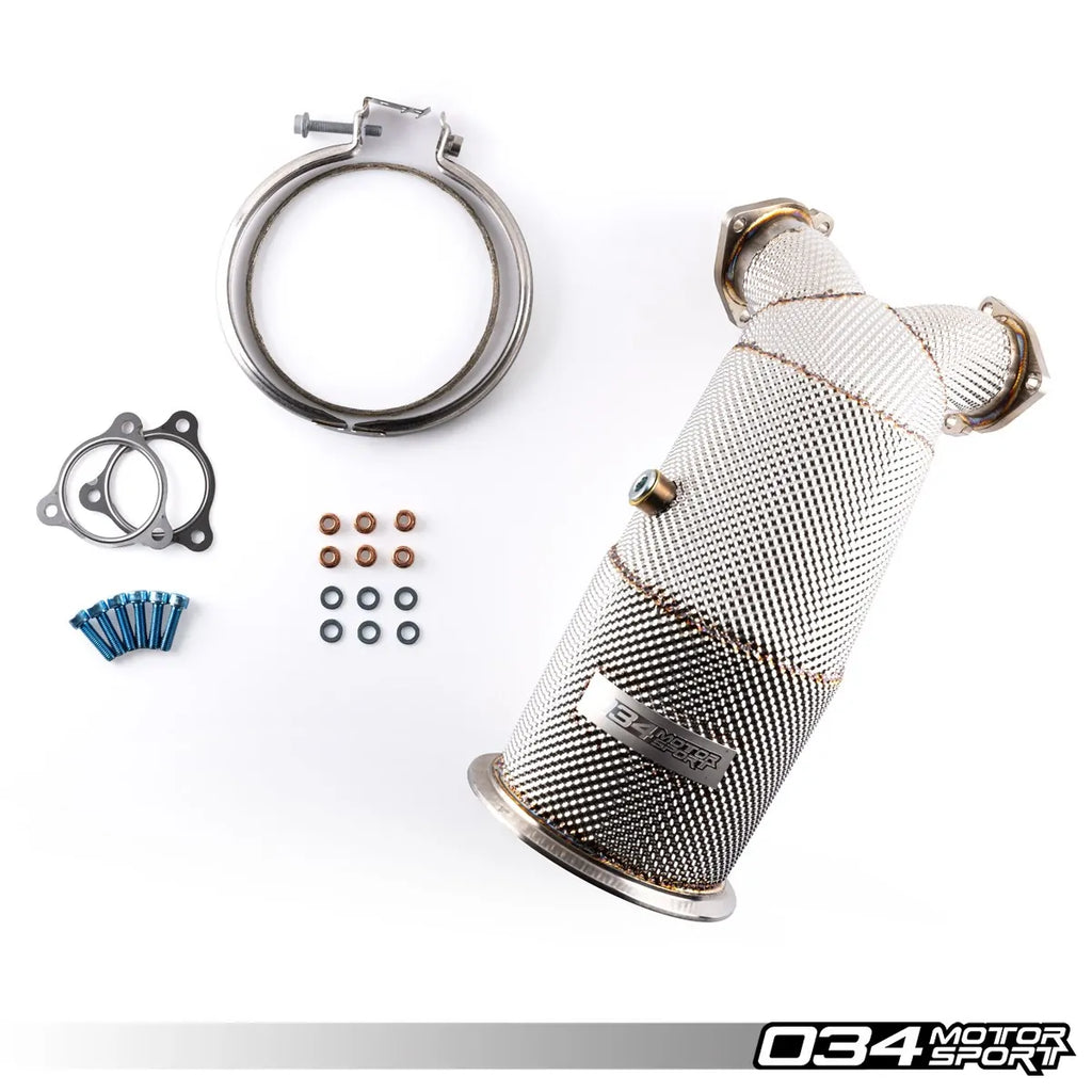 034Motorsport Stainless Steel Racing Catalyst, B9/B9.5 Audi SQ5
