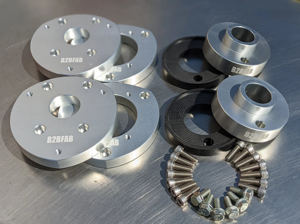 B2BFAB Seat Ateca | Skoda Karoq LEVEL-2 Camber Correcting Lift Kit