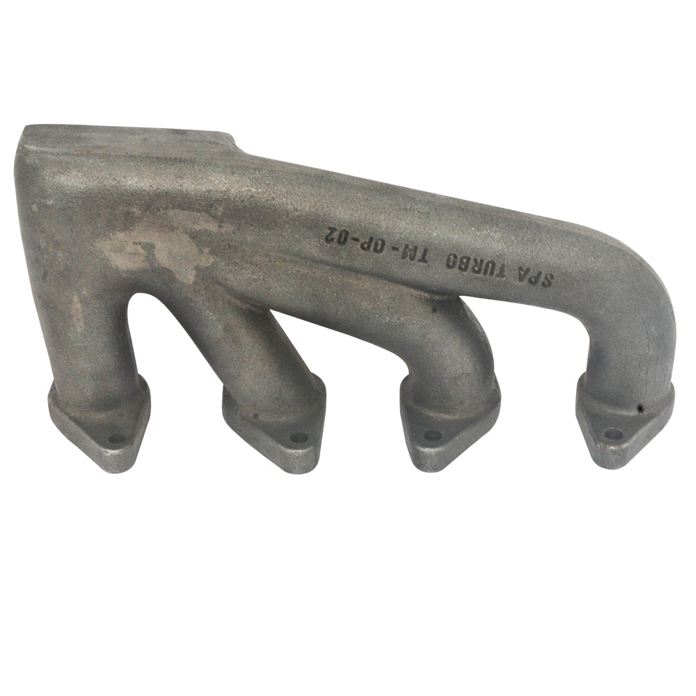 SPA Turbo Chevy Euro C20NE longitudinal T3 turbo manifold