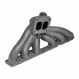 SPA Turbo Toyota Supra Soarer Lexus IS300 GS 2JZ-GE T4 Twin Scroll Flow Top Mount Turbo Manifold - 44mm Vband Wastegate Flange