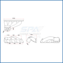 Load image into Gallery viewer, SPA Turbo VW Polo 6N2 / 1.4L / 1.6L 8V AUD AKK T25 turbo manifold